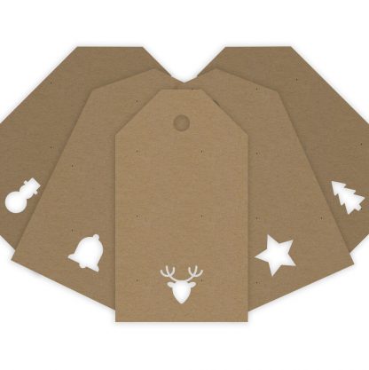 Kraft Board Christmas Mixed Tags